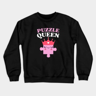 Jigsaw Puzzle Queen Crewneck Sweatshirt